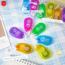 WUQIANNIAN WQN 1 Bộ/6 Miếng Keo Dán Dopamine, Keo Keo Dính Mạnh, Băng Dính Hai Mặt Mini, Thiết Kế Nắp Gập Chống Trượt, Khó Vỡ, Thích Hợp Cho Mùa Học Tập - I - Xem 2
