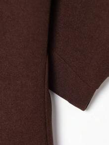 DEEKA Women's Fashionable Bubble Sleeve Casual Top, European And American Style, Spring/Summer - Brown - View 8