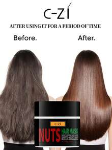 C-ZI 坚果油发膜，深层滋养发根，持久保湿，柔顺不毛躁，150克/5.29盎司 - 150g - 查看 1