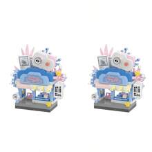 Street Scene Series Micro-Particle Building Blocks, Construct Lovely Street Scenes, Suitable For Desktop Decor, Collection And Gifting (Birthday, Halloween, Christmas) - Multicolor - View 17
