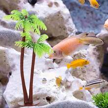 10pcs Mini Coconut Trees, Miniature Artificial Coconut Tree Decor, Micro Tropical Plant Model, Baking Cake Decoration Micro Landscape Props, Realistic Trunk Texture, Delicate Layered Green Leaves, Stable Double Stem + Round Base Design, Small Size For Easy Storage And Scene Matching, Waterproof, Fade-Resistant, Durable - Multicolor - View 12