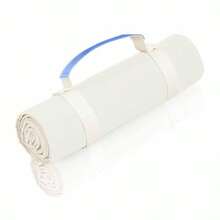 Manta blanca y esterilla de playa de lona lavable de gran tamaño de 4'9" * 6'3" - 49 x 63 - Ver 8