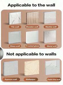 1pc Transparent Self-Adhesive Wall-Mounted Punch-Free Plastic Soap Dish For Bathroom - Multicolor - View 5