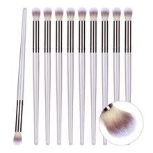 10pcs Long Handle Eyelash Cleaning Brush, Eye Shadow Makeup Brushes Set, Suitable For Facial Contouring Makeup Tools - Multicolor - View 8