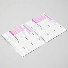 Weekly Planner  Tear Off Ic Full Year Ductivi Planner 50 Undated Sheets For Daily Schedule To-Do Lists Habit Traing Academic Planning And Work Agenda (8.5 X 11 Heink) - Hồng - Xem 6