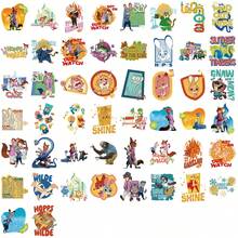 Disney 50 miếng dán hình nhân vật hoạt hình dễ thương Judy, Nick, Gray, Nibbles, hình động vật hoạt hình tự làm để trang trí ốp điện thoại, quà tặng. - Thật - Xem 10