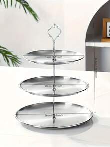 Set de 2 piezas/3 piezas Soporte de pastel de estilo europeo de varios niveles (incluye 1 accesorio), adecuado para uso diario, puede sostener aperitivos, frutas, ampliamente utilizado para fiestas de té, reuniones, decoración, apto para cupcakes, donas, frutas, cocina, regalo de Navidad - Multicolor - Ver 15