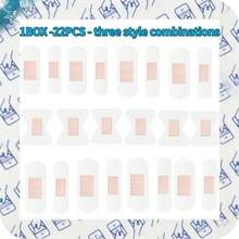 200/120/60/12 套装 - 透明防水创可贴，亲肤透气，超薄柔软PU材质 - 透明 - 查看 16