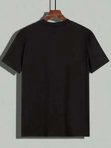Camisetas masculinas - Preto - Ver 2