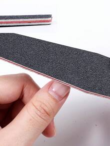 10/20支可重复使用指甲锉，100/180支磨砂指甲锉/抛光器，可水洗，耐用，打磨指甲工具 - 彩色 - 查看 7