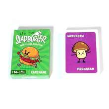 Slapburger 卡牌游戏，家庭聚会游戏，2-6人桌面游戏 - 綠色 - 查看 3