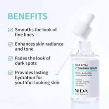 NIDA Hydrating Renewal Serum(S) I With  Peptide Serum, Renewa Serum I Hydration, Wrinkles, Fine Lines, Dark Spots, Redness I Dry Skin Wrinkles - Hydrating Renewal Serum - 查看 5