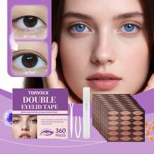 360 miếng băng dán mí mắt hai lớp không gây đau, tự nhiên, vô hình, dùng trong trang điểm. - Nhiều màu - Xem 2