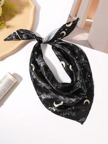 1 chiếc khăn tam giác chấm bi kiểu Hàn Quốc mới, khăn trùm đầu/băng đô mùa hè thoáng mát tự nhiên, phụ kiện tóc đi biển cho nữ. - Nhiều màu - Xem 10