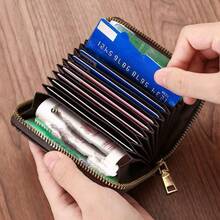 Women's Large Capacity Multi-Card Slot Exquisite High-End New Rhinestone Compact Wallet & Card Holder - View 6