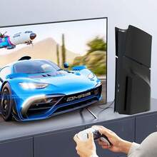 一套适用于新款 PS 5 Slim 主机（光盘版）的超薄数字版面板 - 保护性 ABS 外壳，防刮磨砂表面，专为游戏玩家设计 - 查看 11
