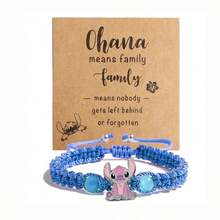 Blue Braided Rope Popular Anime Cartoon Bracelet, Essential Gift For Anime Fans And Collectors, Handmade Adjustable Couple Bracelet - متعدد الألوان - مشاهدة 8