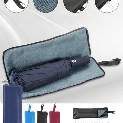 Túi đựng ô, hộp đựng ô chống thấm nước có thể gấp gọn, túi đựng ô gấp tiện dụng khi đi du lịch nhà và ngoài trời.