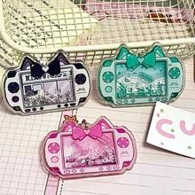 New Pixel Music Cat Game Console Acrylic Rocking Toy DIY Piece, Desktop Decor, Car Decor, Birthday Gift, Holiday Gift - Multicolor - View 4