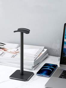 Desktop Headphone Stand Multifunctional Desktop Headphone Holder Detachable & Portable Fashionable Display Rack Ideal For Gaming Headset Display&Wireless Headphones Universal Headset Stand Compatible With All Over-Ear On-Ear Home School - Multicolor - View 6