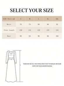 女士抽绳荷叶边腰身A字型长裙，适合办公室穿着，优雅性感，也适合度假、海滩、夏威夷、浪漫约会、情人节、音乐会、婚礼季等场合，尽显波西米亚风情。 - 棕色 - 查看 10