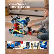 Kids Power Plant & Driveline Systems - Motorrad-motor Spielzeug, Blau - View 4