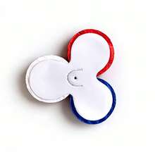 2.5米红白蓝蜂窝彩带花环挂饰爱国主题金属丝彩带横幅桌裙，适用于毕业典礼、返校节、婚礼、生日派对 - 查看 5