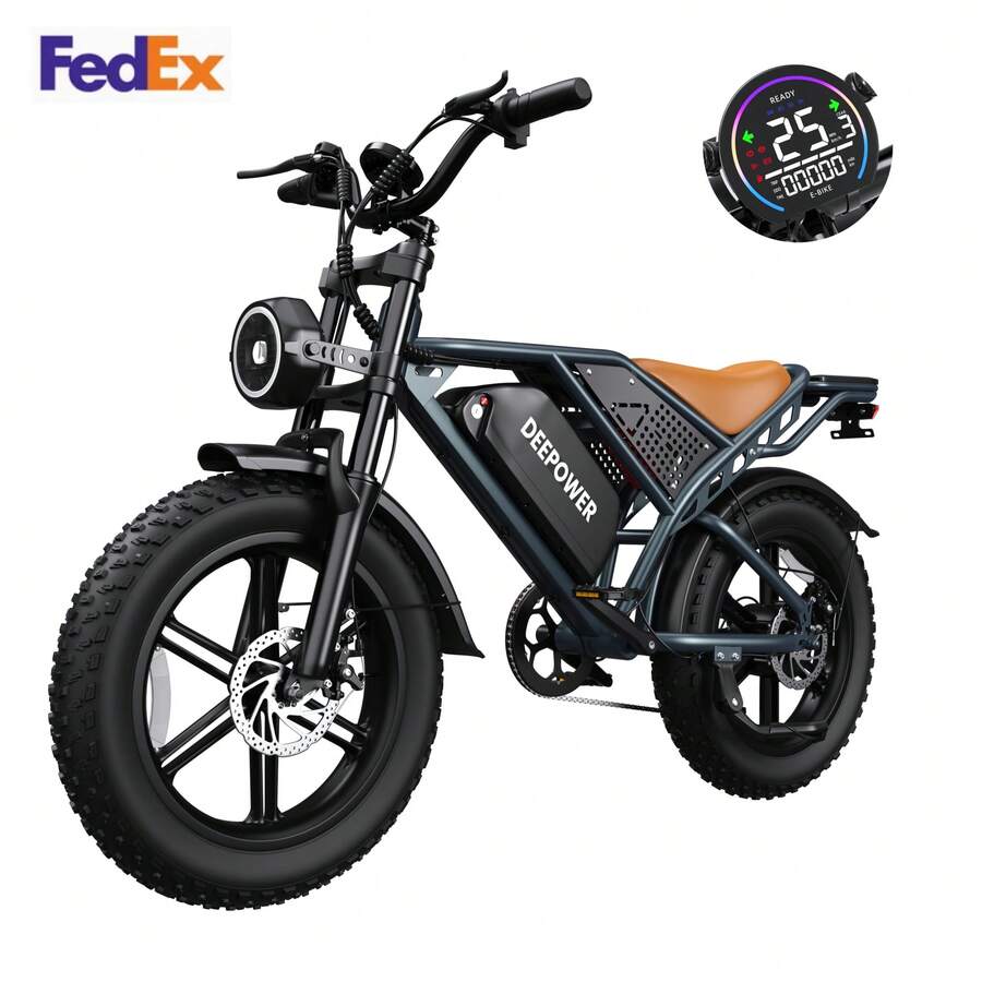 Adult Electric Bicycle, 60V 23.4AH Battery, 2000W Motor, 20-Inch Tires, Suitable For Riding In Various Scenarios. - 專業版 - 查看 1