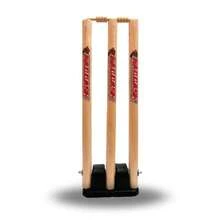 Tocones de retorno de Cricket Jumbo con base de metal colocación de múltiples superficies - Natural - Ver 6