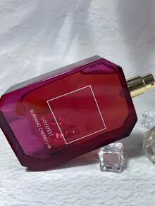 Nuevo perfume de edición limitada de 100 ml | Frasco de cristal octogonal de lujo | Aroma floral afrutado | Fragancia unisex ligera y cautivadora | El regalo ideal para todos - Borgoña - Cereza ardiente - Ver 3