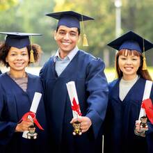 18/36/72个毕业熊钥匙扣，配丝绸袋和感谢卡，适合高中/大学毕业派对、嘉年华主题、特殊庆祝活动纪念品、汽车装饰、挂饰、毕业礼物 - 畢業主題 - 查看 9