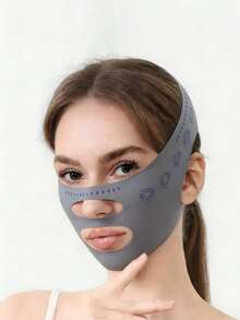 360° V-Face Lifting Band - Reusable Face Shaping Mask, Double Chin Reducer & V-Line Sculpting Band For Women Reusable V-Line Face Mask - 360° Full Package Face Lifting Band, Create V-Face & Reduce Wrinkles Instant V-Face Shaping Set - Self-Adhesive Face Lifting Belt, Smooth Chin & Firm Cheek Beauty Tool - Multicolor - View 8