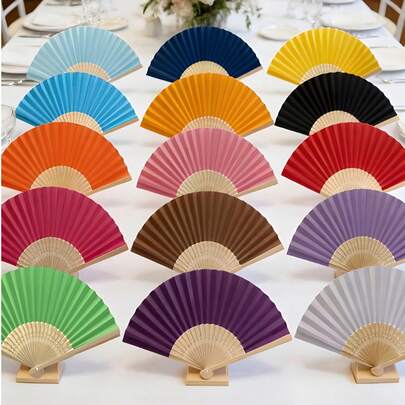 Bộ 2 quạt tay gấp bằng tre kiểu Bohemian, thích hợp cho đám cưới, tiệc tùng, trang trí nhà cửa, quạt làm mát cầm tay nhiều màu sắc, nhẹ và thời trang, quà tặng trang trí, thích hợp cho các lễ kỷ niệm, khiêu vũ, biểu diễn và trang trí nhà cửa, quà tặng cô dâu, trang trí phòng cô dâu.