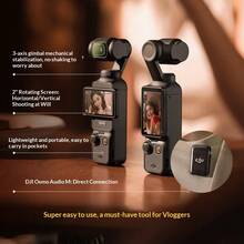 DJI Osmo Pocket 3 All-In-One Kit: 1-Inch Pocket Gimbal Camera, OP Osmo Handheld Digital Camera, Travel Vlog, Portable Beauty Video Recording - View 5