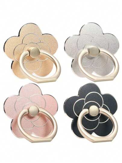 حامل هاتف بشكل وردة بسيط، أحادي الجنس، عملي مغناطيسي لاصق 3M مناسب لجميع الهواتف الذكية، مريح للاستخدام في الخارج والسفر والتخييم والشاطئ والرياضة والمكتب والمدرسة والبث المباشر والاستخدام اليومي