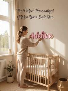 1 Tấm bảng tên bằng gỗ khắc theo yêu cầu, thích hợp cho đám cưới, tiệc cô dâu, quà tặng cá nhân hóa tại nhà, phông nền, tiệc tùng, ngày Valentine và các dịp khác, được khắc họa tiết tinh tế, chất lượng cao. - Màu gỗ - Xem 7