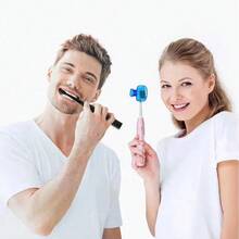 4pcs Reusable Toothbrush Head Covers - Portable Dustproof Toothbrush Caps For Travel & Camping - Universal Protective Case Set (Green, Blue, Clear, Pink) - Multicolor - View 4