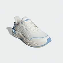 Adidas 女子CLIMAWARM暖風運動訓練跑步鞋 - 白色/藍色 - 查看 3