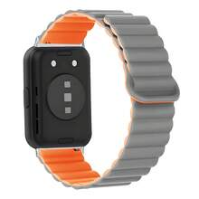 适用于三星 Galaxy Fit 3 手表的硅胶磁吸表带，适用于三星 Galaxy Fit 3 智能手环腕带 - Fit 3 - 查看 13