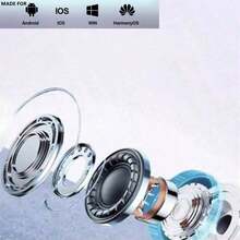 TWS无线迷你耳机，带LED电量数字显示，TWS无线耳机，立体声蓝牙耳机，适用于所有智能手机 - 查看 6