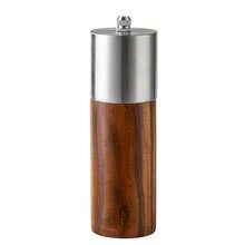 1pc/2pcs/3pcs Stainless Steel & Rosewood Pepper Mill, Manual Spice Grinder For Home Kitchen, Salt & Pepper Shaker - Multicolor - View 11