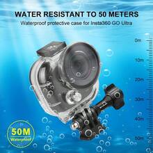 适用于 Insta360 GO Ultra PULUZ 50米防水壳拇指主体相机潜水外壳保护套（透明） - 查看 5
