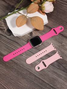 10条/套 运动硅胶表带，兼容表带40mm 38mm 41mm 44mm 45mm 46mm 42mm 49mm S/M码 男女通用，柔软防水腕带，可替换运动表带，兼容 Ultra SE 11 10 9 8 7 6 5 4 3 2 1系列，可作为学生返校礼物 - 彩色 - 查看 3