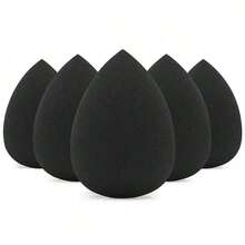 10pcs Makeup Applicator 2 Shape Soft Sponge Powder Blender Smooth Foundation Contour Blending Puff - Multicolor - View 5