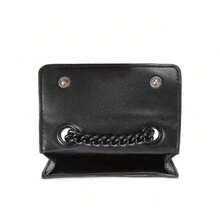 Kurt 1 Geiger 2025New Mini Crossbody Bag, Shiny And Versatile Chain Single-Shoulder French Genuine Version, Crossbody Bag, Single-Shoulder Bag.Suitable For Use In Winter. Suitable As A Gift To Give To Others.Crossbody Bags For Women.Christmas Gifts.Gifts For Women.Purses And Bags Women.Bolsas Elegantes Para Mujer.Carteras.Christmas Gift,Christmas Gift For Girlfriend, - 黑色 - 查看 3