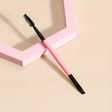 Dual Ended Eyebrow Brush And Lash Comb Set, Professional Angled Eyebrow Brush Eyeliner Brush Mascara Wand, Portable Makeup Brushes For Lash Extension Eyebrow Tint Application - Multicolor - View 13