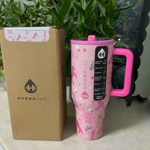 Hydro Jug Traveler 40oz / 32oz Espresso, Cherry, Rodeo, Autumn Checkers, Pink Gingham, Blair, Stella,Etc. Multiple Style Options. Triple-Wall Insulated Stainless Steel With Straw Cup. The Pattern Is Exquisite. Flip-Straw, 24 Hours Cold, Completely Leak-Proof. Suitable For Camping, Work, Indoor Use. Suitable For Water, Iced Tea Or Coffee, Ice Drinks , Hot Drinks, Juice. It Is Also Very Suitable To Be Given As A Gifts. ( 1183 Ml / 945 Ml ) - cowgir - 查看 3