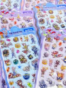 Disney Bộ sticker 3D/tự làm hình động vật thành phố, sticker 3D dập nổi dạng rời, sticker hình kẹo chảy, sticker sách vui nhộn, sticker dập nổi có họa tiết, sticker hoạt hình dễ thương, sticker dập nổi 3D dày dặn với hiệu ứng 3D mạnh mẽ, sticker ghép hình thủ công dùng để trang trí nhật ký, hộp bút chì, phong bì, hộp quà, khung ảnh. - Nhiều màu - Xem 5