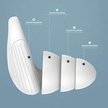 1 Pair Swimming Earplugs Anti-Noise Sleep Earplugs Traveling Snorkeling Surfing Ear Plug Waterproof Soundproof Swim Ear Plugs - Multicolor - View 9