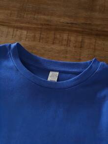 Women Orlando Florida Magic Kingdom EST 1971 Castle Graphic Tee Oversize Short Sleeve Crew Neck White Vacation Travel Casual Tshirt - 藍色 - 查看 4